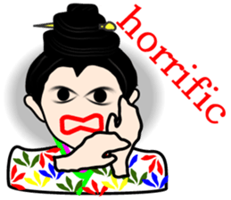 Daughter of Okinawa "nabiy" sticker #2876021