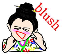 Daughter of Okinawa "nabiy" sticker #2876023