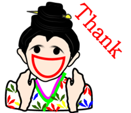 Daughter of Okinawa "nabiy" sticker #2876025