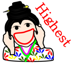 Daughter of Okinawa "nabiy" sticker #2876028