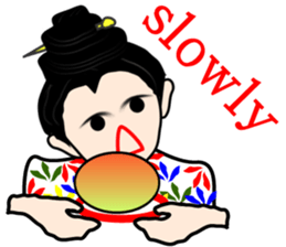 Daughter of Okinawa "nabiy" sticker #2876030