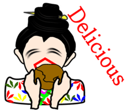 Daughter of Okinawa "nabiy" sticker #2876031