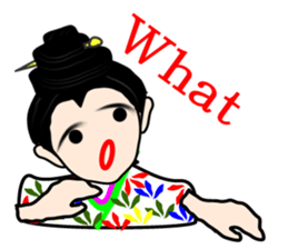 Daughter of Okinawa "nabiy" sticker #2876037