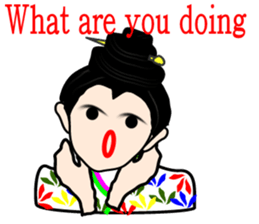 Daughter of Okinawa "nabiy" sticker #2876042