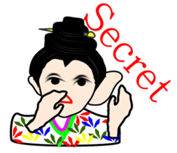 Daughter of Okinawa "nabiy" sticker #2876047