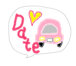 Cute message sticker #2876217
