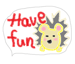 Cute message sticker #2876223
