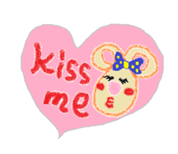 Cute message sticker #2876227