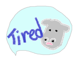 Cute message sticker #2876238