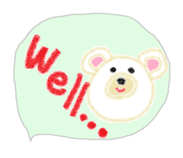 Cute message sticker #2876239