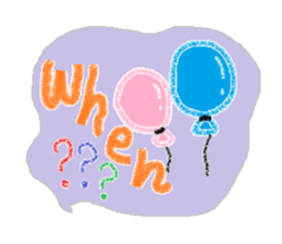 Cute message sticker #2876241