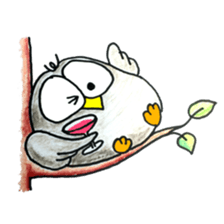 OWL-FOREST sticker #2876350