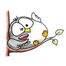 OWL-FOREST sticker #2876350