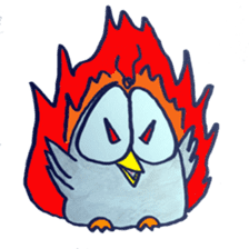 OWL-FOREST sticker #2876368