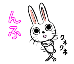 Strange rabbit Sticker vol.3 sticker #2876623