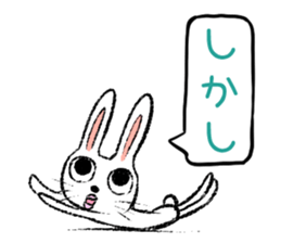 Strange rabbit Sticker vol.3 sticker #2876637