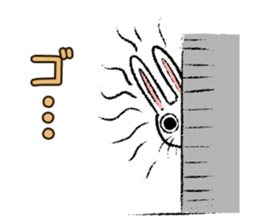 Strange rabbit Sticker vol.3 sticker #2876639