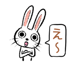 Strange rabbit Sticker vol.3 sticker #2876647