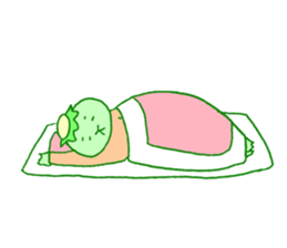 Cucumber of the office worker sticker #2876994