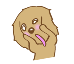 Message of Miniature Dachshund sticker #2877111