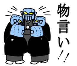 Japanese sumo wrestler sticker #2877288