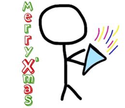 stick person life style sticker #2877471