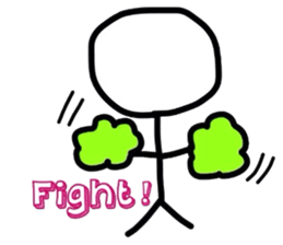 stick person life style sticker #2877478