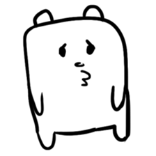 Hako Kuma sticker #2877536