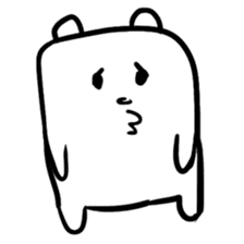 Hako Kuma sticker #2877536