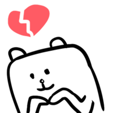 Hako Kuma sticker #2877537