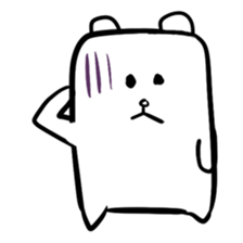 Hako Kuma sticker #2877541