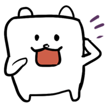 Hako Kuma sticker #2877543