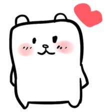 Hako Kuma sticker #2877553