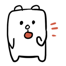 Hako Kuma sticker #2877557