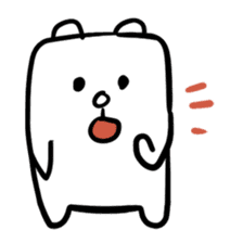 Hako Kuma sticker #2877557