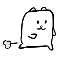 Hako Kuma sticker #2877560