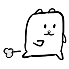 Hako Kuma sticker #2877560