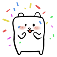 Hako Kuma sticker #2877563