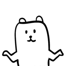 Hako Kuma sticker #2877570