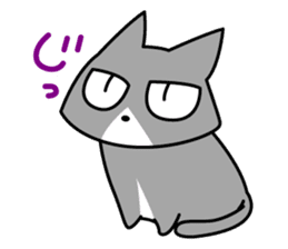 jitoneko cat sticker #2877918