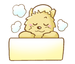 Sticker of the Yorkshire Terrier sticker #2878658