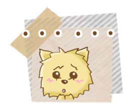 Sticker of the Yorkshire Terrier sticker #2878662