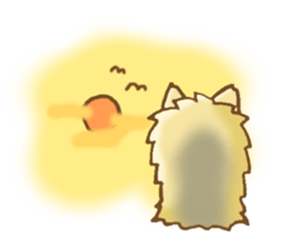 Sticker of the Yorkshire Terrier sticker #2878664