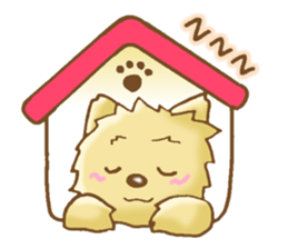 Sticker of the Yorkshire Terrier sticker #2878669