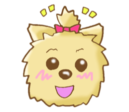 Sticker of the Yorkshire Terrier sticker #2878679