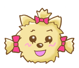Sticker of the Yorkshire Terrier sticker #2878680