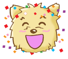 Sticker of the Yorkshire Terrier sticker #2878682