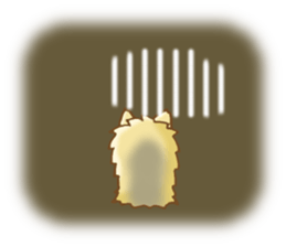 Sticker of the Yorkshire Terrier sticker #2878684