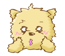 Sticker of the Yorkshire Terrier sticker #2878690