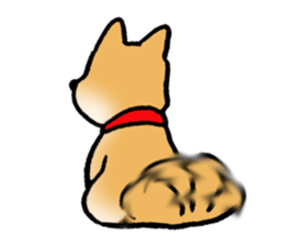 Dog's tail sticker #2878735